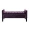 Emmaline PU Leather/Linen/Velvet Button Tufted Nailhead Trim Storage Bench